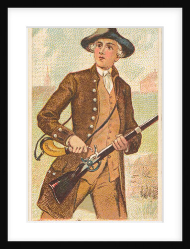 Flint-Lock Musket, from the Arms of All Nations series for Allen & Ginter Cigarettes …, 1887 by Allen & Ginter