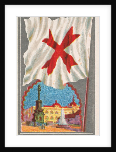 Catalonia, from the City Flags series for Allen & Ginter Cigarettes Brands, 1887 by Allen & Ginter