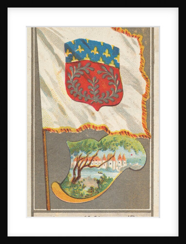 Amiens, from the City Flags series for Allen & Ginter Cigarettes Brands, 1887 by Allen & Ginter
