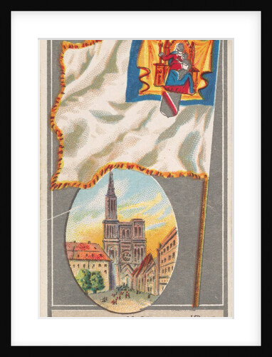 Strasburg, from the City Flags series for Allen & Ginter Cigarettes Brands, 1887 by Allen & Ginter