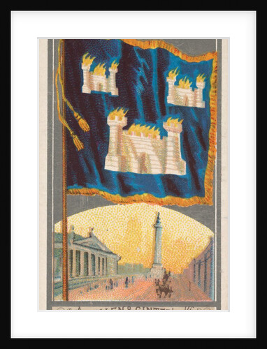 Dublin, from the City Flags series for Allen & Ginter Cigarettes Brands, 1887 by Allen & Ginter