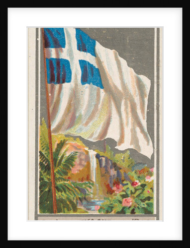 Marseilles, from the City Flags series for Allen & Ginter Cigarettes Brands, 1887 by Allen & Ginter