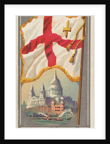 London, from the City Flags series for Allen & Ginter Cigarettes Brands, 1887 by Allen & Ginter