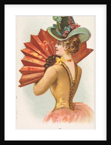 Plate 20, from the Fans of the Period series for Allen & Ginter Cigarettes Brands, 1889 by Allen & Ginter