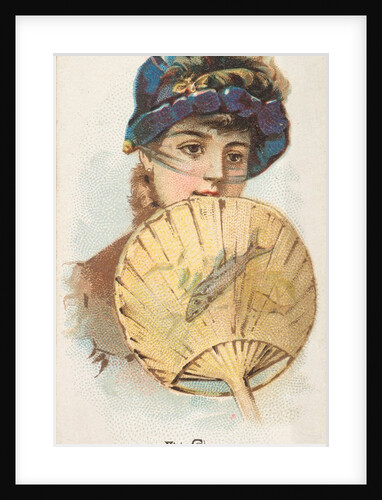 Plate 29, from the Fans of the Period series for Allen & Ginter Cigarettes Brands, 1889 by Allen & Ginter