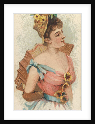 Plate 31, from the Fans of the Period series for Allen & Ginter Cigarettes Brands, 1889 by Allen & Ginter