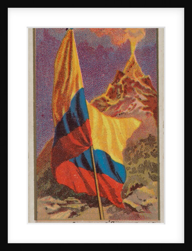 Ecuador, from Flags of All Nations, Series 1 for Allen & Ginter Cigarettes Brands, 1887 by Allen & Ginter