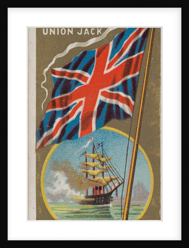 Royal Standard, Great Britain, from Flags of All Nations, Series 1 for Allen & Ginter…, 1887 by Allen & Ginter