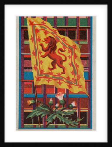 Scotland, from Flags of All Nations, Series 1 for Allen & Ginter Cigarettes Brands, 1887 by Allen & Ginter