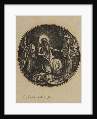 Saint Jerome, 19th century by Alois Petrak