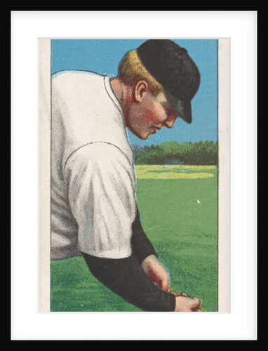 Engle, New York, American League, from the White Border series for the American …, 1909-11 by American Tobacco Company