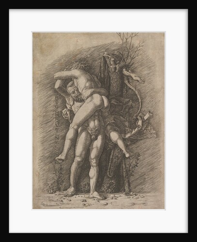 Hercules and Antaeus, ca. 1497 by Unknown