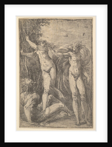 Apollo and Daphne, ca. 1538-40 by Andrea Schiavone