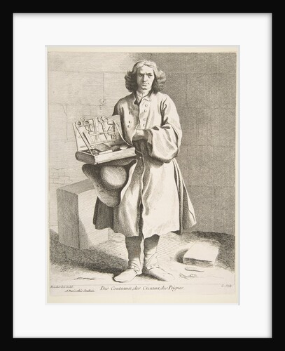 Peddler of Knives, Scissors and Combs, 1742 by Caylus