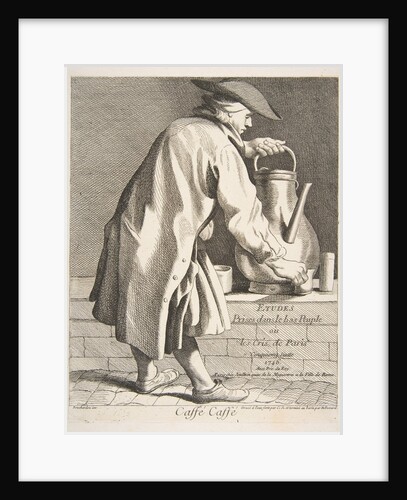 Coffee Vendor, 1746 by Caylus