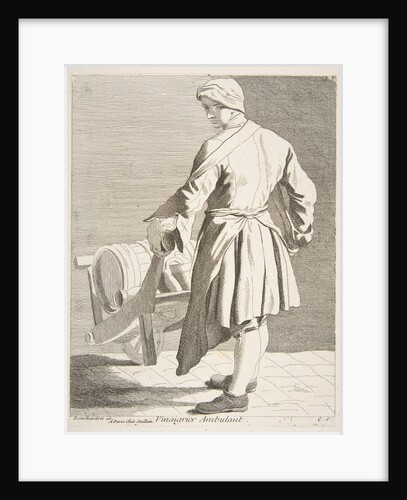 Wandering Vinegar Seller, 1738 by Caylus