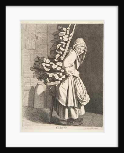 Bundled Firewood Seller, 1746 by Caylus