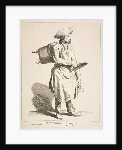 Coppersmith from Auvergne, 1737 by Caylus