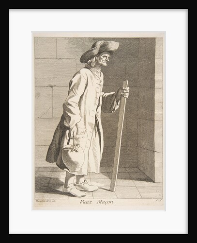Old Bricklayer, 1737 by Caylus