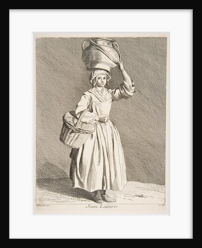 Young Milkmaid, 1737 by Caylus