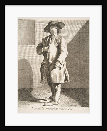 Chimney Sweep, 1737 by Caylus