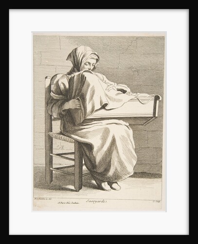 A Woman From Savoy, 1737 by Caylus