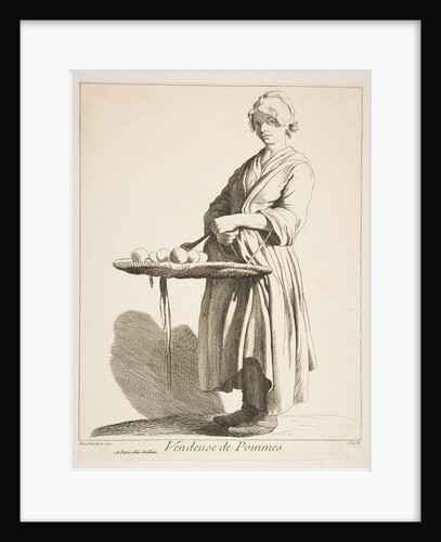 Apple Seller, 1746 by Caylus
