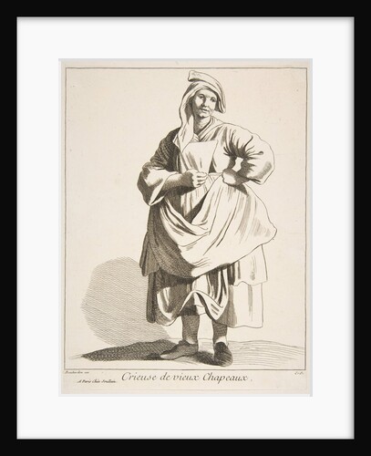 Peddler of Old Hats, 1742 by Caylus