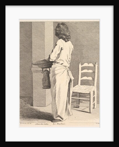 The Barber, 1737 by Caylus