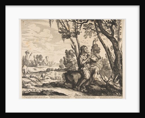 The Prodigal Son Guarding Pigs, ca. 1636 by Unknown