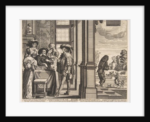 The Prodigal Son Leaves Home, ca. 1636 by Unknown