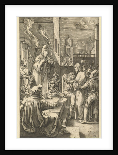 Christ Before Caiaphas, from The Passion of Christ, ca. 1598-1617 by Unknown