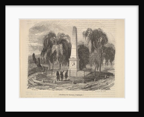 Tombeau de Turenne à Salsbach, 1835-78 by Unknown