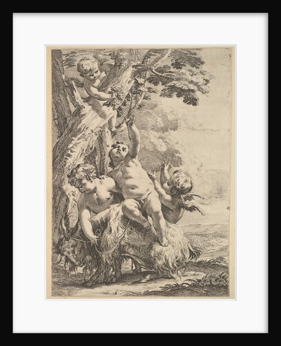Drunken Bacchantes and Putti, 18th century by Unknown