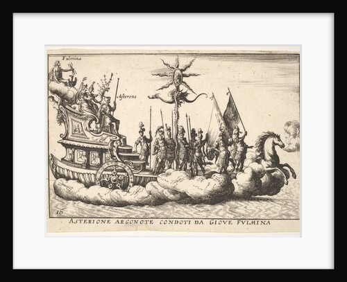 Plate 16: The Argonaut Asterion led by a young figure of lightnin by Unknown