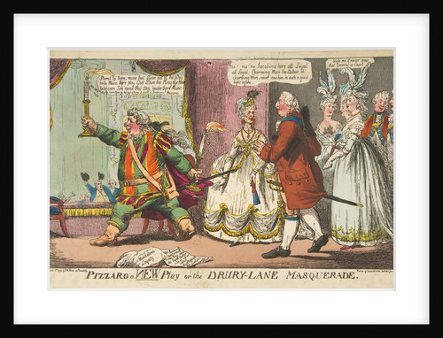 Pizzaro a New Play or the Drury-Lane Masquerade, June 11, 1799 by Unknown