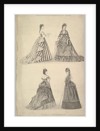 The Latest French Fashions from The Queen, The Lady's Newspaper and Court Chron…, January 7, 1871 by Unknown