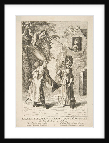 L'Anglais a la Promenade Tout Déconcerté, 1720-75 by Unknown