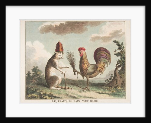 Le Traité de Paix avec Rome, ca. 1789 by Unknown