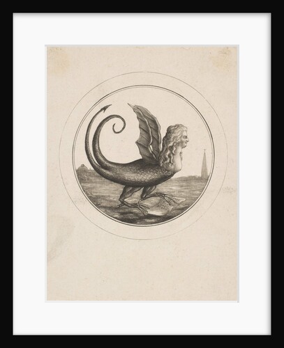 Caricature Showing Marie Antoinette as a Dragon, 18th century by Unknown