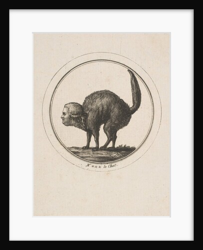 Caricature Showing the Comte de Provence as a Cat, 18th century by Unknown