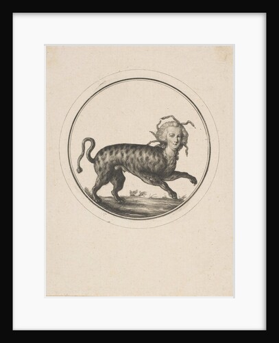 Caricature Showing Marie Antoinette as a Leopard, 18th century by Unknown