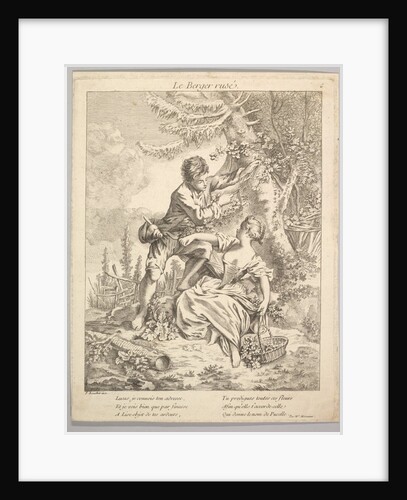 The Sly Shepherd, 18th century by Unknown