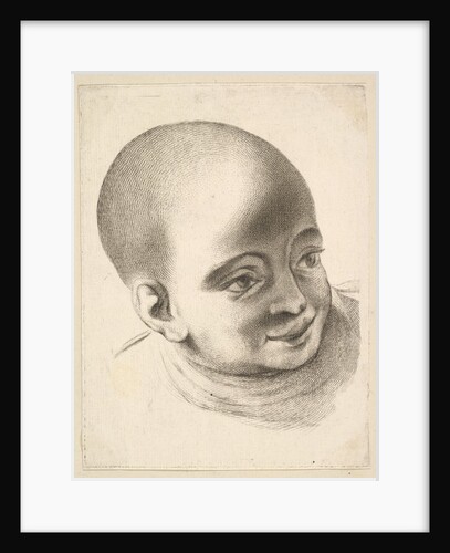 Head of a Child, from Livre de Têtes Gravées d'apres F. Boucher et Autre by Unknown