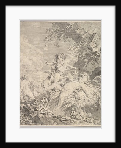 Cupids Tickling Each Other, 18th century by Unknown