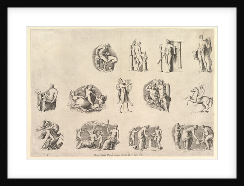 Speculum Romanae Magnificentiae: Subjects after Antiqu…, executed ca. 1550-77, printed after 1577 by Unknown