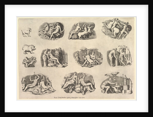 Speculum Romanae Magnificentiae: Subjects after Antiqu…, executed ca. 1550-77, printed after 1577 by Unknown