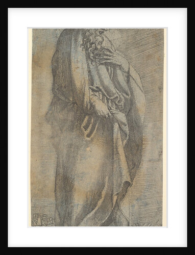 Heavily draped male Figure, 16th century by Unknown