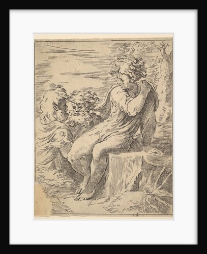 Youth with two Old Men, 17th century by Unknown