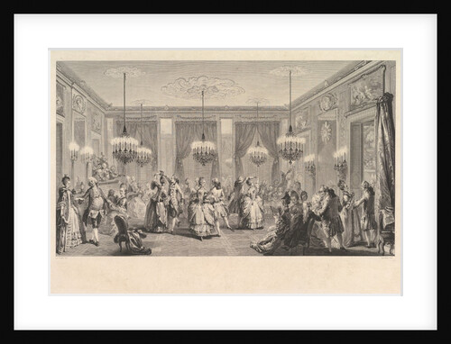 Le Bal Paré, 1774 by Antoine Jean Duclos